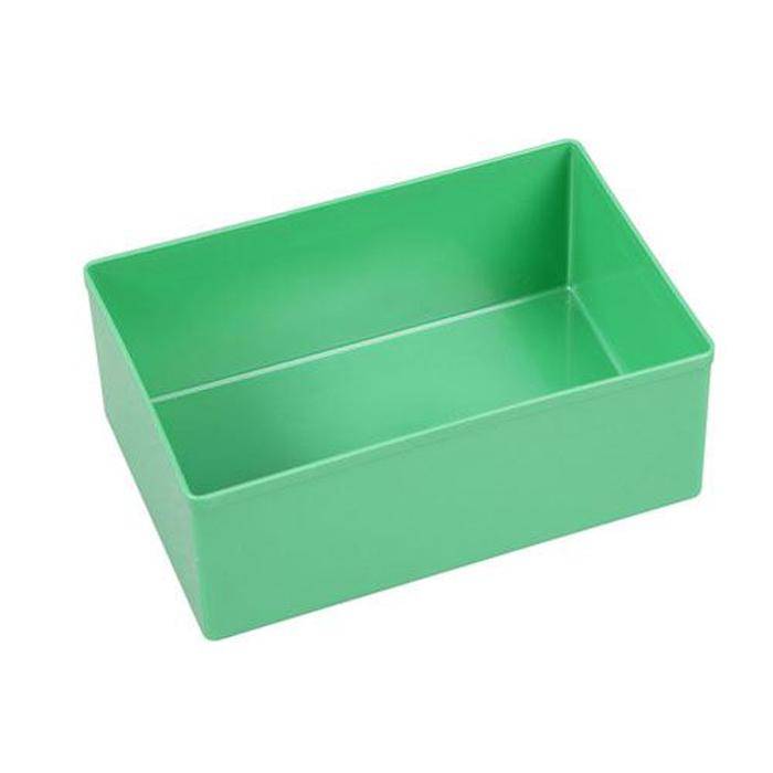 Einsatzbox EuroPlus Insert 63/4 - Außenmaße (B x T x H) 108 x 162 x 63 mm - Farbe grün