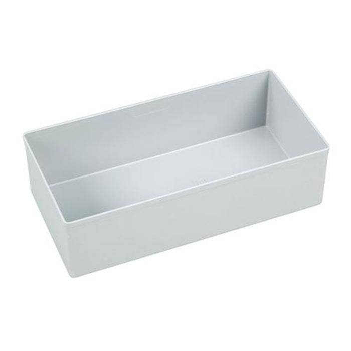 Einsatzbox EuroPlus Insert 63/5 - Außenmaße (B x T x H) 108 x 216 x 63 mm - Farbe grau