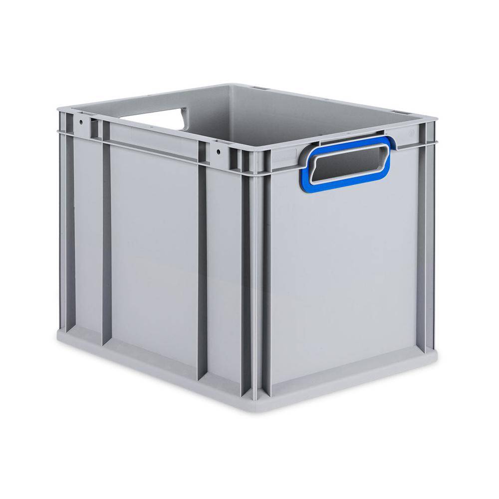Eurobehälter ProfiPlus EuroBox 432 - mit offenen Griffen - Außenmaße (B x T x H) 400 x 300 x 320 mm