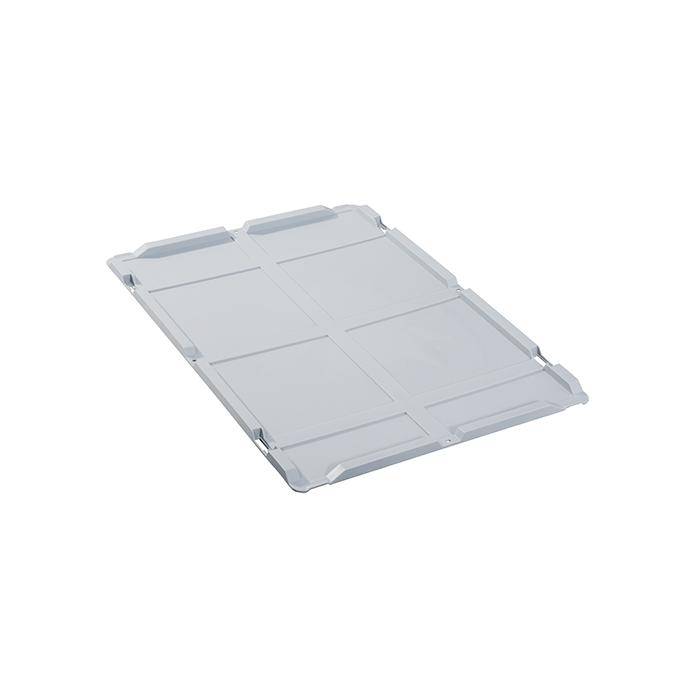 Stülpdeckel ProfiPlus EuroBox Lid A 600 - Außenmaße (B x T x H) 600 x 400 x 10 mm - Farbe grau