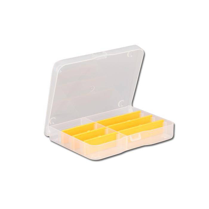 Sortimentskasten EuroPlus Basic 17/2-6 - mit zwei bis sechs Fächern - Außenmaße (B x T x H) 175 x 140 x 30 mm