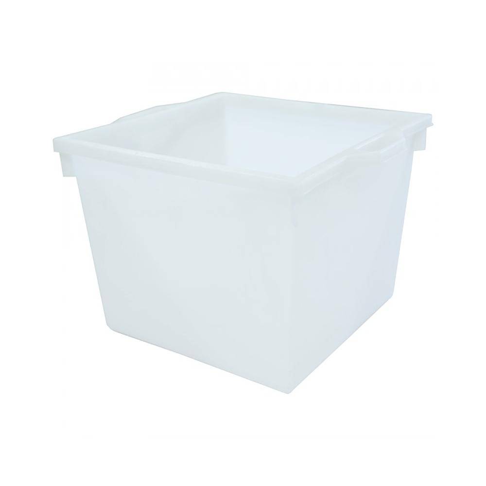 Großbehälter - konische Ausführung - Volumen 60 l - Graf® - Maße (L x B x H) 540 x 480 x 370 mm - Gewicht 2,5 kg - Farbe natur - Griffe 2 x Trage