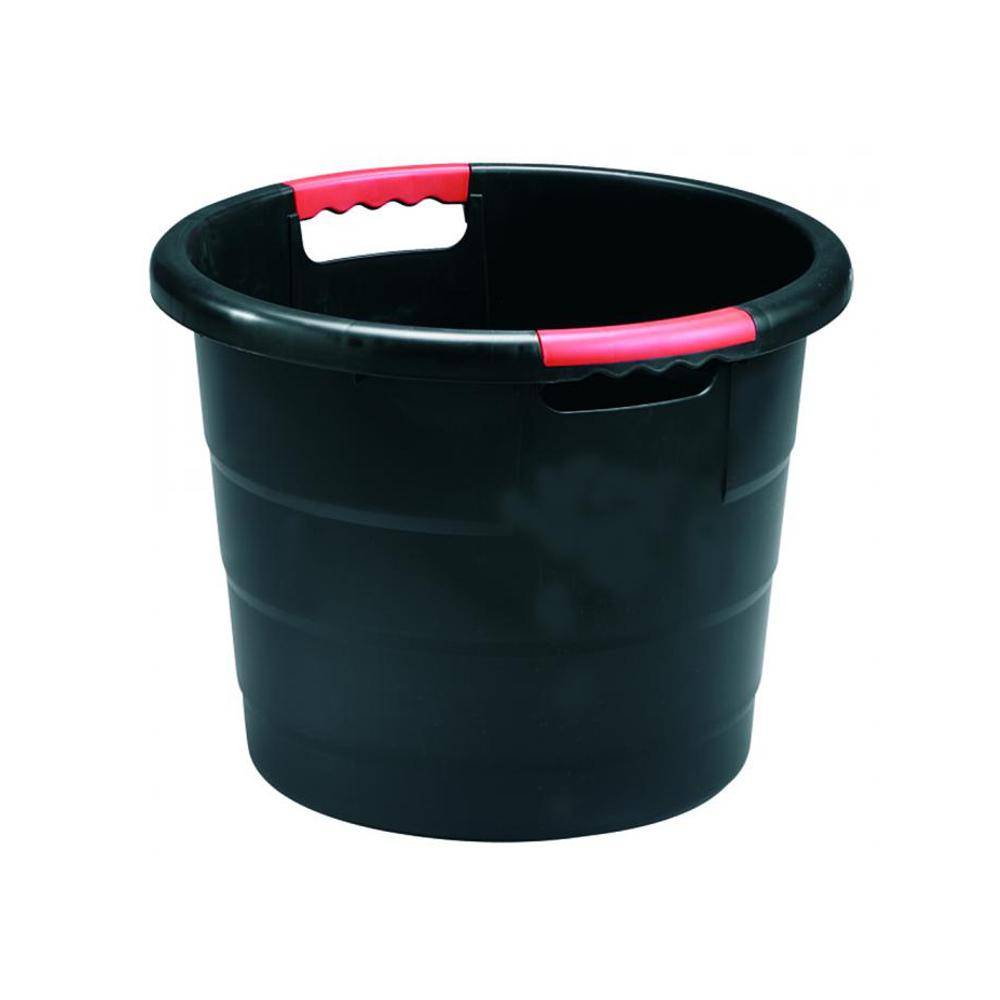 Universal-Kübel - mit Tragegriffen - Volumen 30 l - Graf® - Höhe 350 mm - Außen-Ø oben 420 mm - Innen-Ø oben 375 mm - Boden-Ø 300 mm - Gewicht