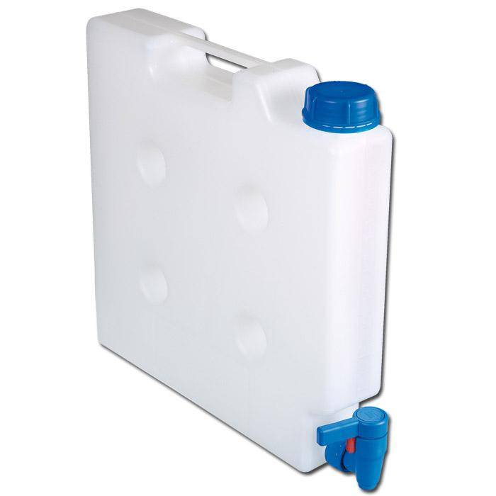 Raumsparkanister mit Gewindestutzen und Ablasshahn - Raumsparset "Compact" - 5 l oder 10 l - Preis per Stück