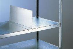 Fachteiler - Höhe 250mm - verzinkt - für 400 bis 600 mm Fachbodentiefe