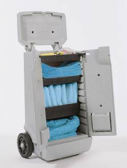 Sorbents Nachfüllset - für Transportwagen "Öl"