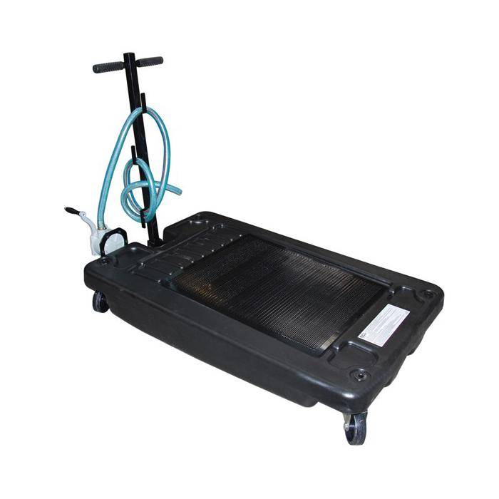 Öl-Auffangwanne - mit 4 Lenkrollen - max. Inhalt 60 Liter