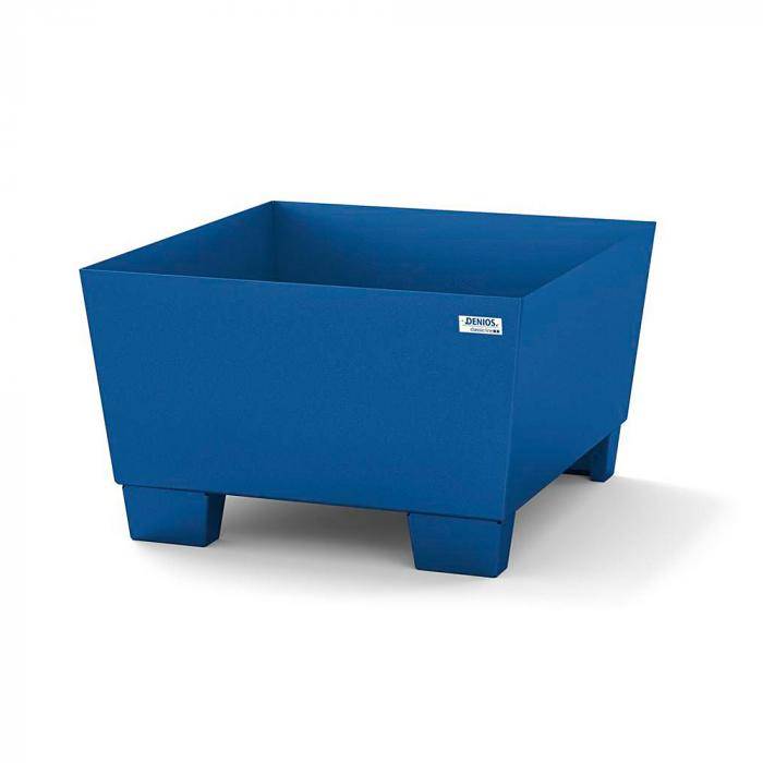 Auffangwanne classic-line - Stahl lackiert - unterfahrbar - ohne Gitterrost - für 1 Fass