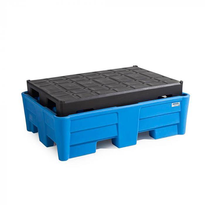 Auffangwanne classic-line - Polyethylen (PE) - für 2 Fässer - mit PE-Palette