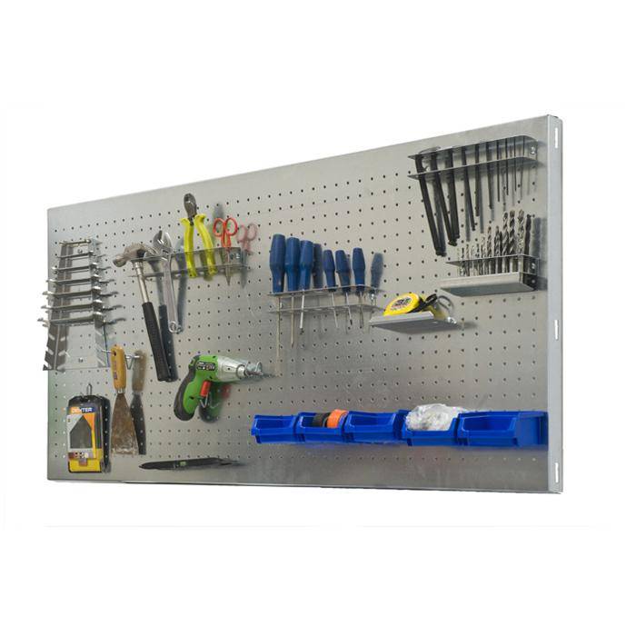 Lochwand Panelclick - 900 x 600 mm - Farbe verzinkt