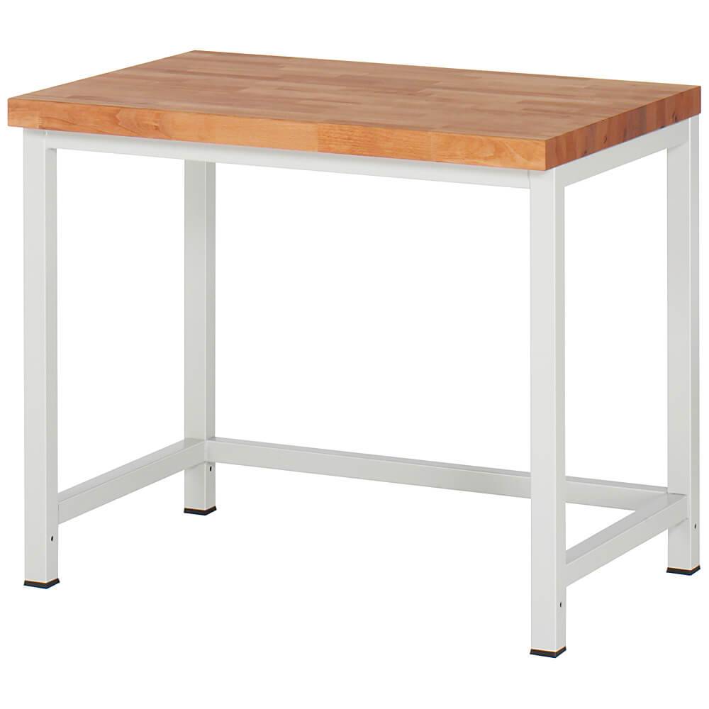 Werkbank Serie Basic-8- Modell 8000-1 - Breite 1000 mm - Flächenlast max. 1250 kg - Buche Massiv