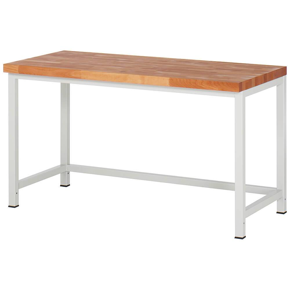 Werkbank Serie Basic-8- Modell 8000-1 - Breite 1500 mm - Flächenlast max. 1250 kg - Buche Massiv