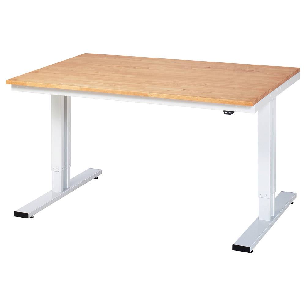 Werkbank "adlatus 300" - Buche - Breite 1500 x Tiefe 1000 mm - Höhe 720-1120 mm