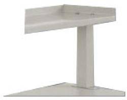 Konsolenträger - Stahl - 250mm hoch - für Tischplatten