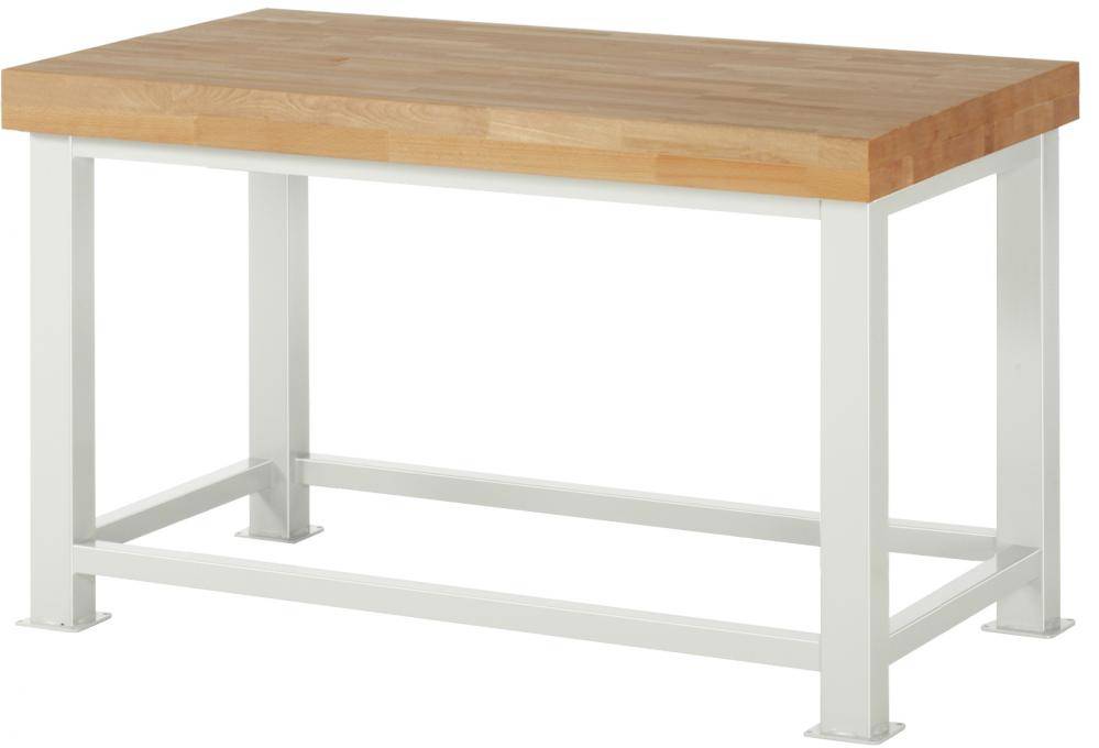 Schwerlastwerkbank - Buche massiv - 1500 x 900 x 900 mm - Flächenlast max. 4.500 kg