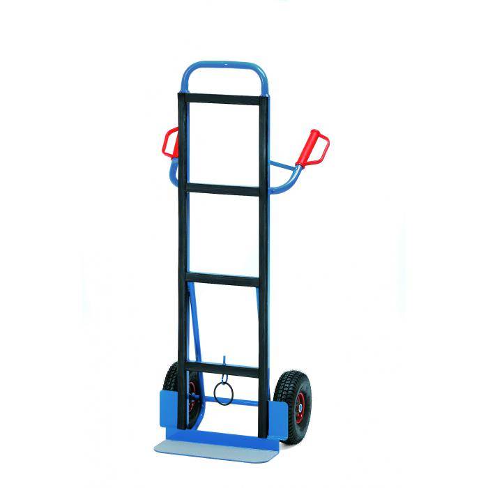 Gerätekarre - 350 kg - höhere Ausführung - Antirutschbelag