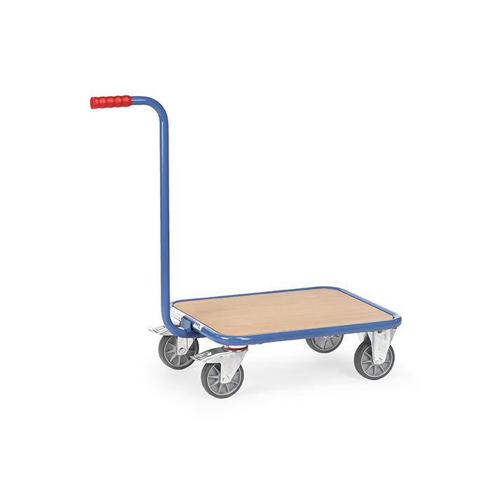 Griffroller KF 2 - Holzboden - Tragkraft 250 kg - blau RAL 5007