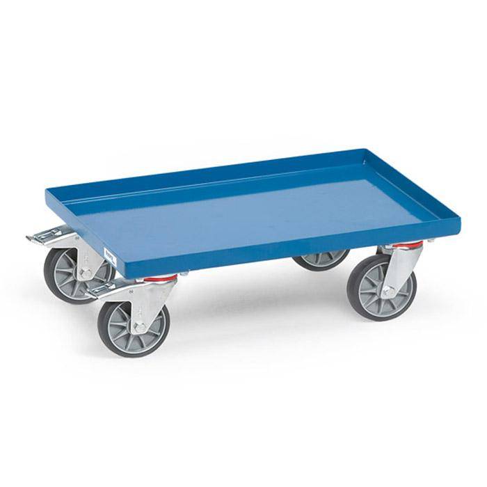 Eurokasten-Roller - mit Blechplattform - 250 kg