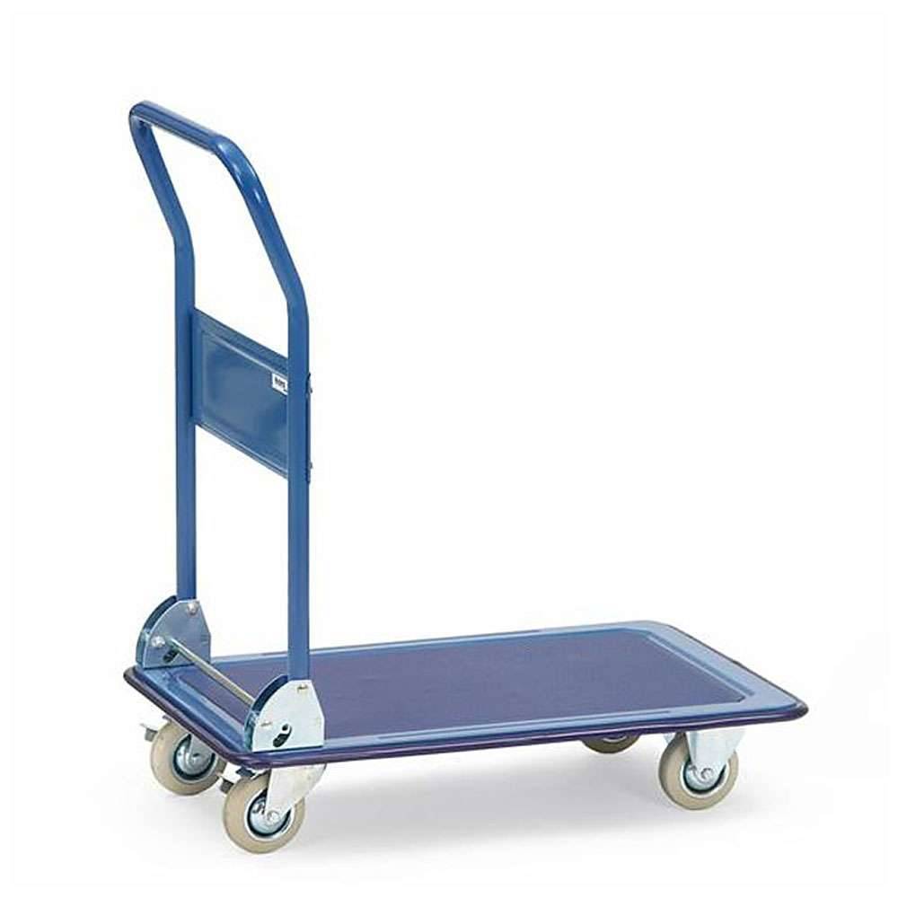 Ganzstahlwagen - Tragkraft 150 kg - Antirutschbelag - Außenmaße LxBxH 760x495x860 mm