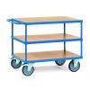 Tischwagen - bis 600 kg - mit 3 Böden aus Holz