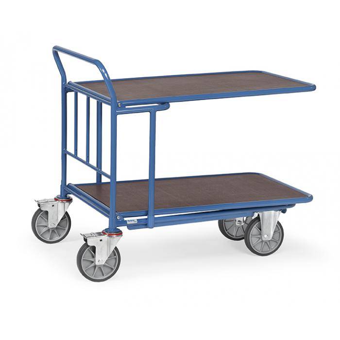 C+C-Wagen - bis 500 kg - mit Schiebebügel und 2 Etagen