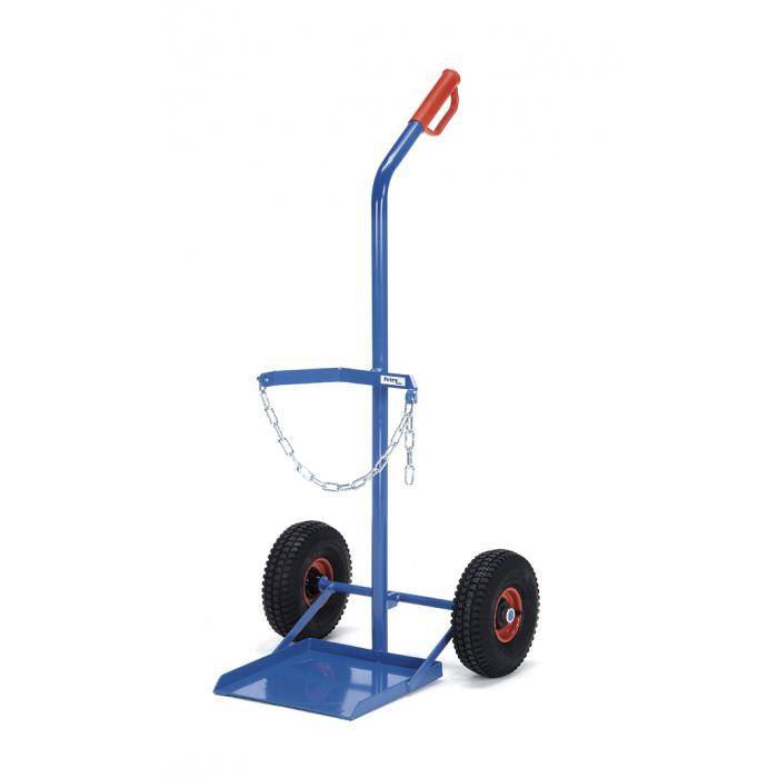 Stahlflaschenkarre - für Propangasflaschen - 33 kg Inhalt - Ø 318 mm - Gesamtbreite 550 mm