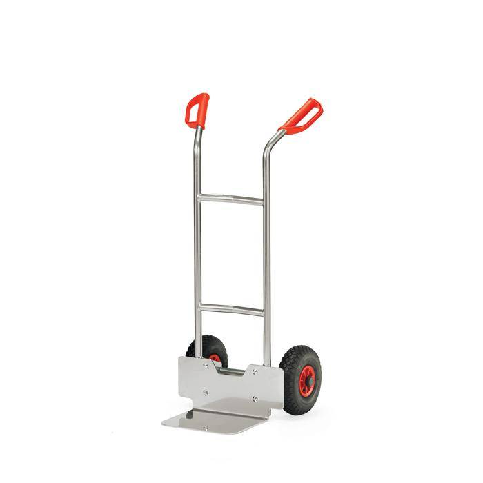 Alukarre - 150 kg - Höhe 1150 mm - Luftbereifung - Schaufelbreite 320 mm - Bereifung Luft 260 x 85 mm