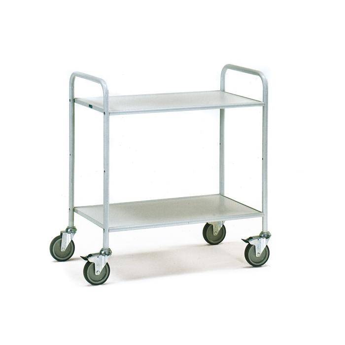 Bürowagen - 150 kg - mit 2 Böden und offenen Seitenwänden