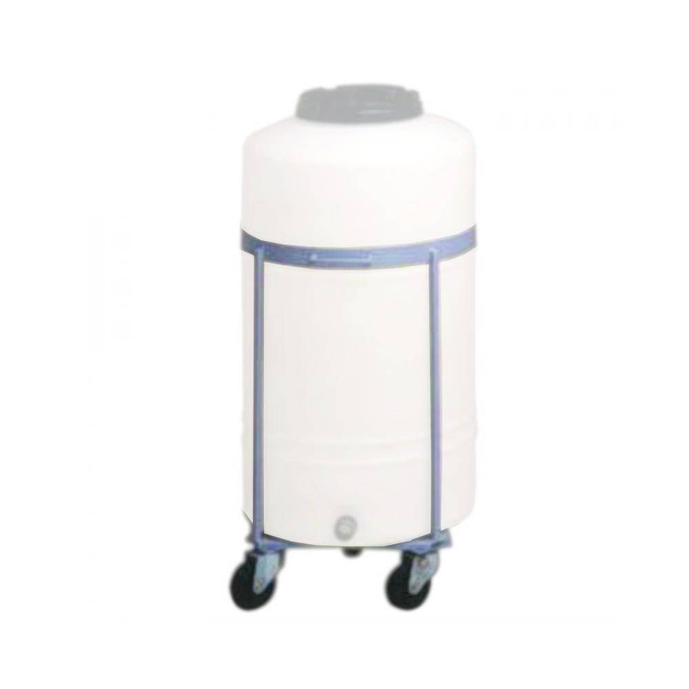 Stahlgestell - mit Rollen - für Graf® Kunststofffass - geeignet für Fassgröße 500 l