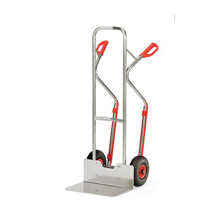 Alukarre - Vollgummibereifung - Höhe 1300 mm - 200 kg