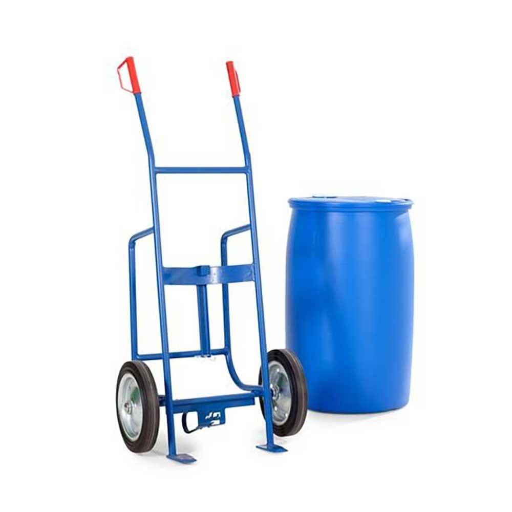 Fasskarre FKH - Stahl lackiert - Vollgummi-Bereifung - für 200-Liter-Fässer