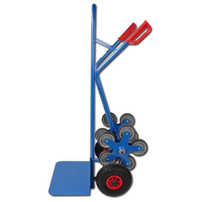 Treppenkarre - Tragkraft 200 kg - Stahl oder Aluminium - Luftbereifung
