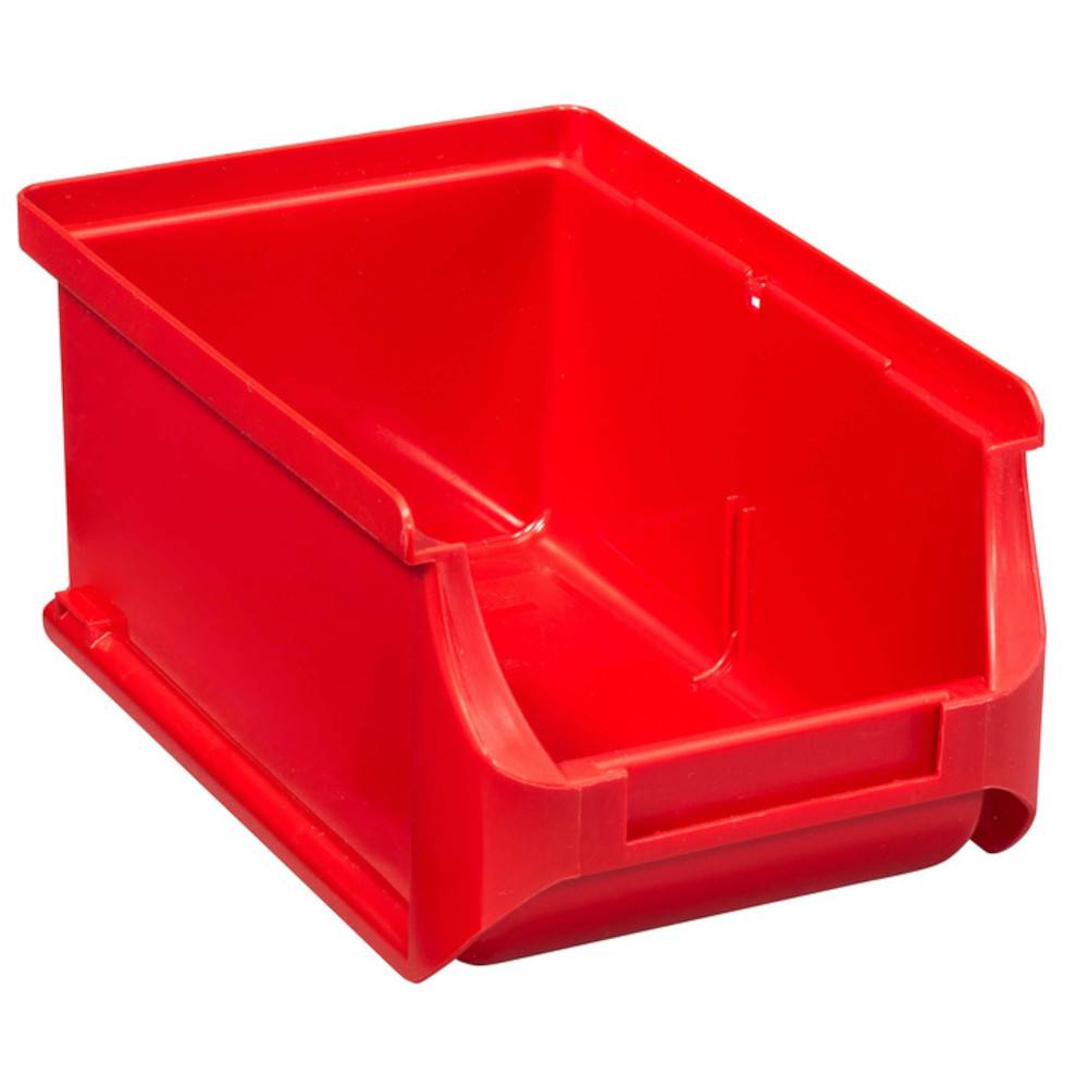 Stapelsichtbox ProfiPlus Box 2 - Außenmaße (B x T x H) 102 x 160 x 75 mm - Farbe rot