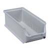Stapelsichtbox ProfiPlus Box 2L - Außenmaße (B x H x T) 102 x 75 x 215 mm - Farbe grau