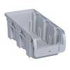 Stapelsichtbox ProfiPlus Compact 2L - Außenmaße (B x T x H) 100 x 215 x 75 mm - Farbe grau