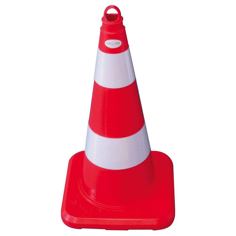 Leitkegel - TPE - retroreflektierend - Höhe 50 cm