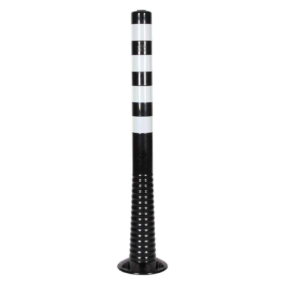 Flexipoller - PUR - flexibel - 1000 mm - reflektierend - schwarz - extra dick