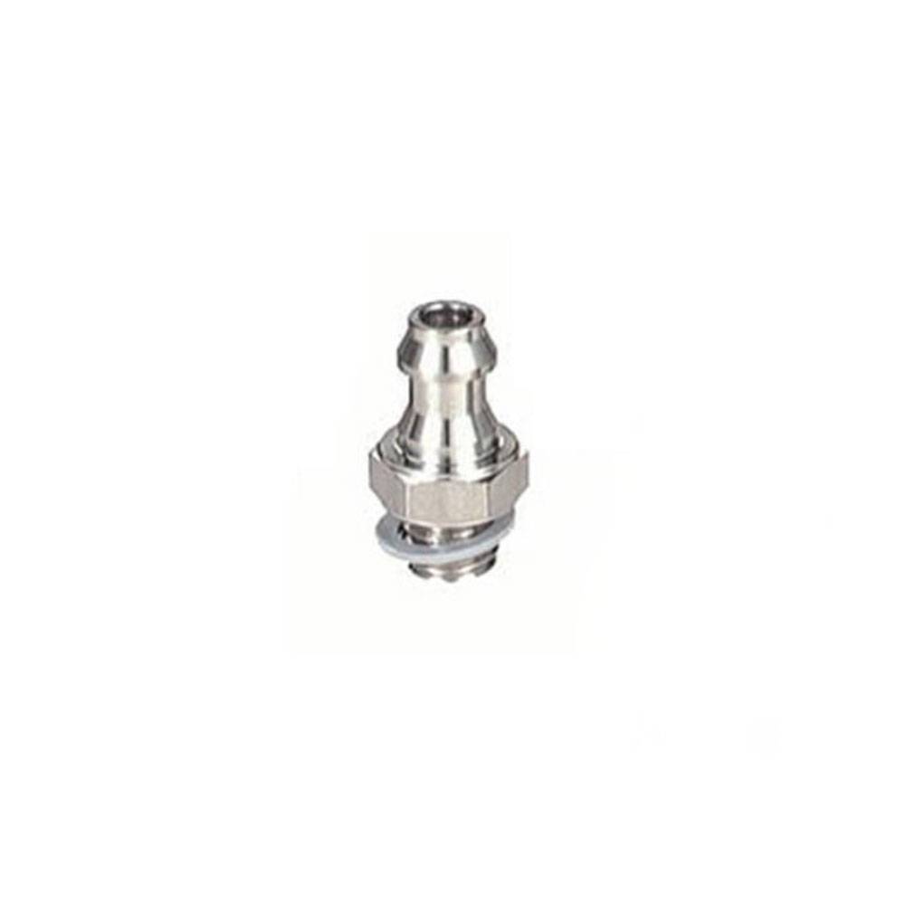 Gerade Schraubverbindung mit Schlauchtülle MS-5AU-6 - Edelstahl - Gewinde M5 - Schlauchaußen-Ø 6 mm - Preis per Stück
