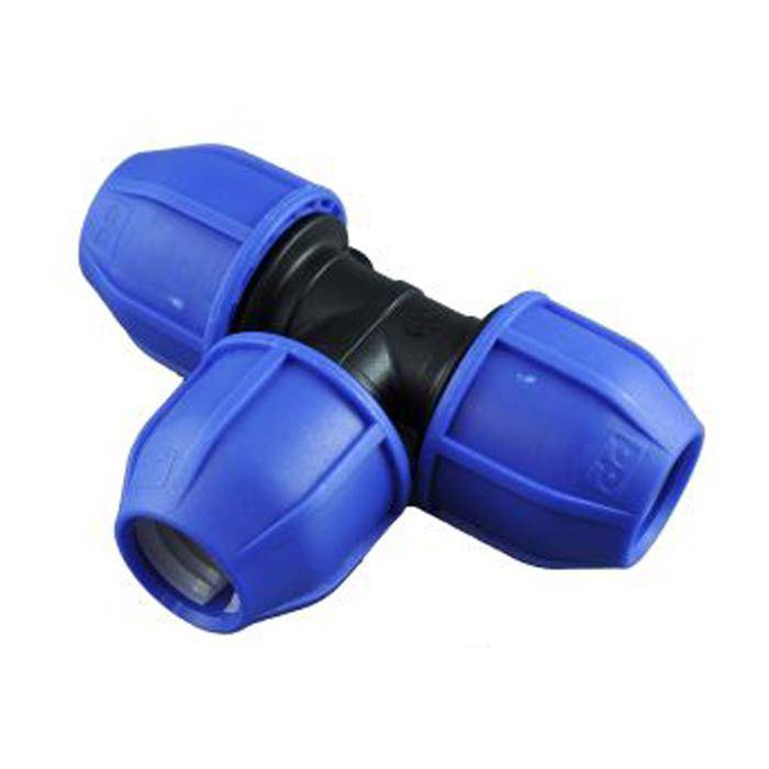 T-Verschraubung - Polypropylen - Rohr-Ø außen 110 mm - PN 12,5 - Preis per Stück