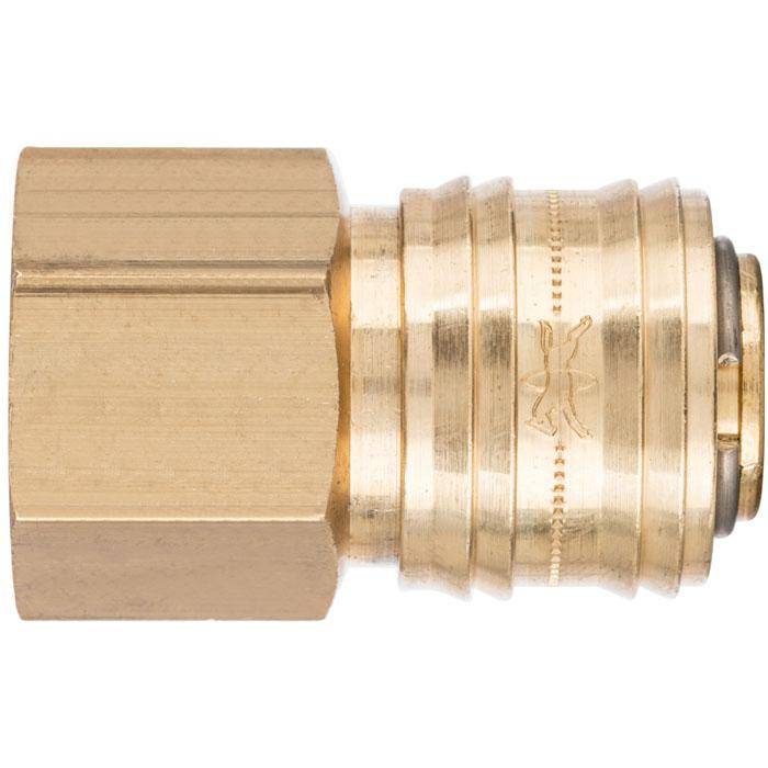 Kupplung mit Ventil - PFERD - selbstabstellend - mit 1/2" Innengewinde