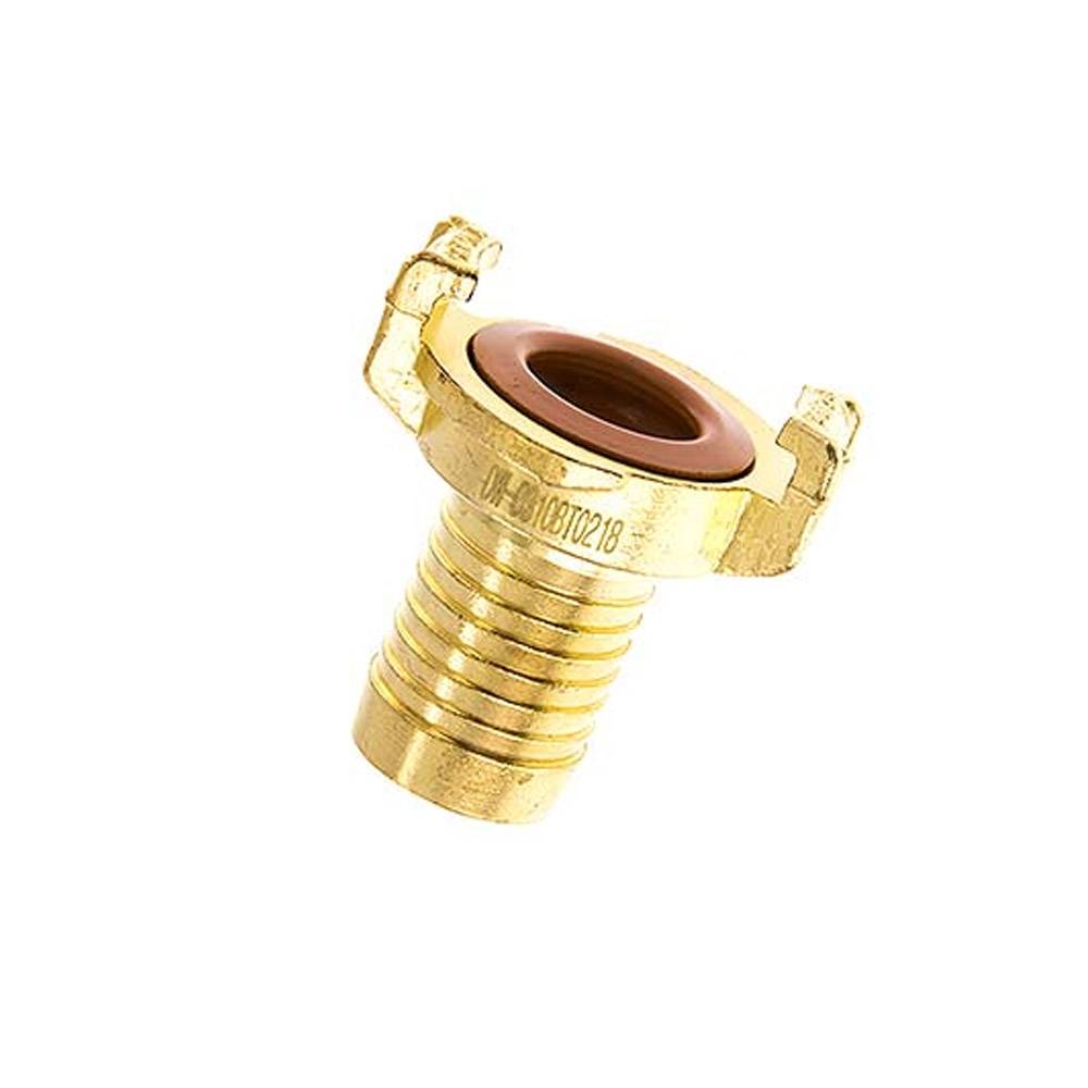 GEKA®-Klauenkupplung - Schlauch Innen-Ø 38 mm - Messing CW617N, NBR Dichtung - Trinkwasser - Nockenweite 40 mm