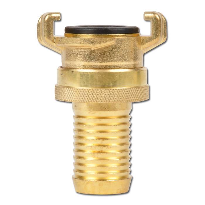 GEKA-System, Klauenkupplung - Schlauch Innen-Ø 13 mm (1/2") - NBR Dichtung - Breite 57 mm, Nockenweite 40 mm