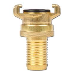 GEKA-System, Klauenkupplung - Schlauch Innen-Ø 19 mm (3/4") - NBR Dichtung - Breite 57 mm, Nockenweite 40 mm