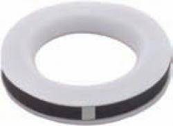 Dichtung, Hebelarmkupplung offen - PTFE/FPM - DN 80, Gewinde 3" - Außen-Ø 94,5 mm, Innen-Ø 76,3 mm - Höhe 6,4 mm