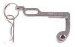 L-Handhebel "LMC" - ND 80 bis 100 - Gewinde 3" bis 4" - Edelstahl AISI 304