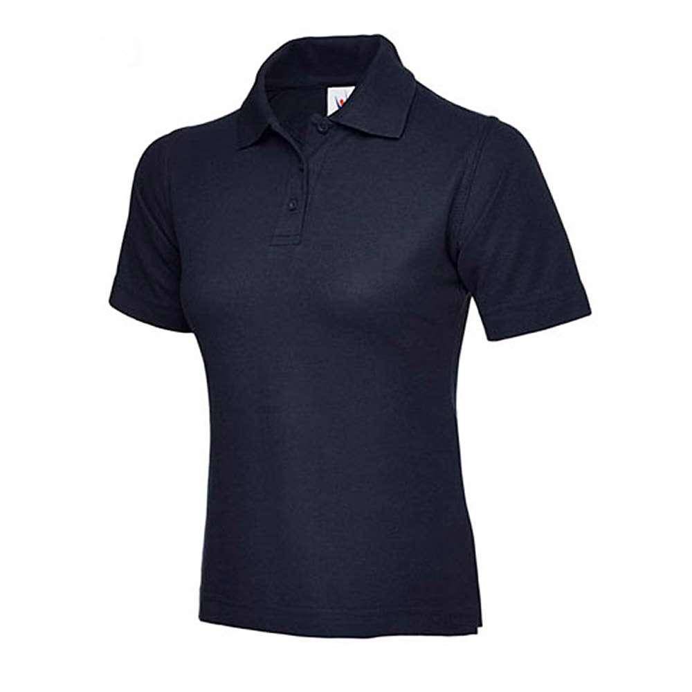 Restposten - Poloshirt - Gr. 4XL - marineblau - 50% PES - 50% CO - ideale Passform - Seitenschlitzen - verstärkter Kragen - verlängerter Rückseite