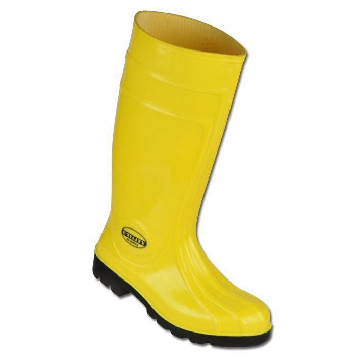 Restposten - Sicherheitsstiefel "S5 Storm" - PVC - EN 20345:2007 - Gr. 41 - gelb