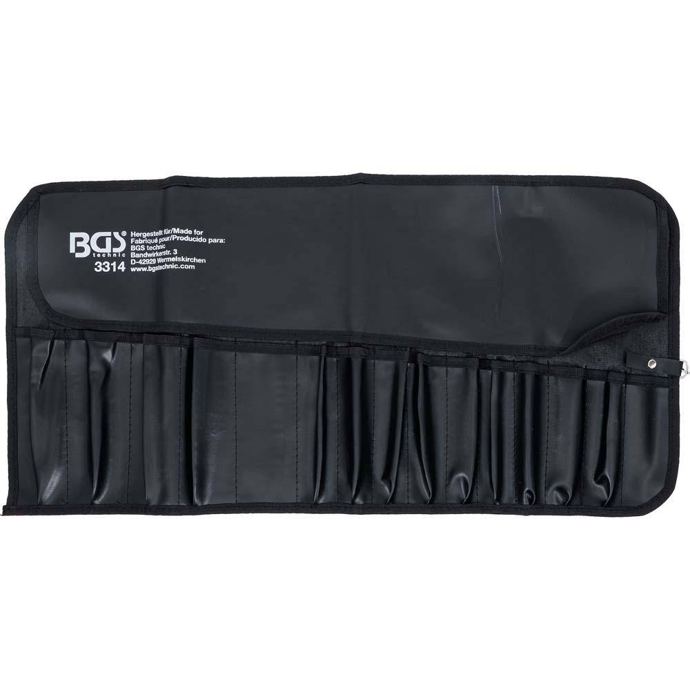 Werkzeug-Rolltasche "BGS" - mit 15 Fächern - Maße 660 x 320 mm