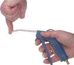 Ausblasepistole mit Sicherheitsdüse - dosierbar - Kunststoff