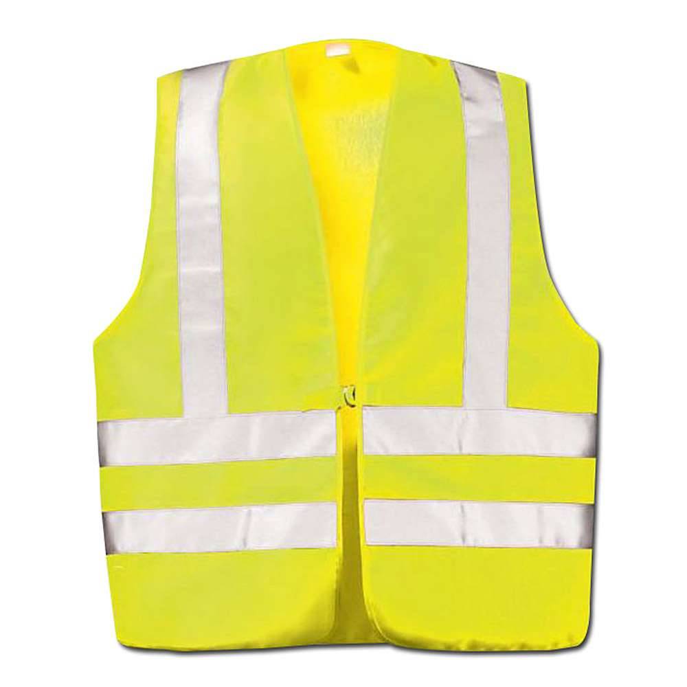 Warn Weste - Gr. XL - gelb - EN471 Kl. 2 - 80% PES - 20 % CO - 2 umlaufenden Reflexstreifen - "MAX"
